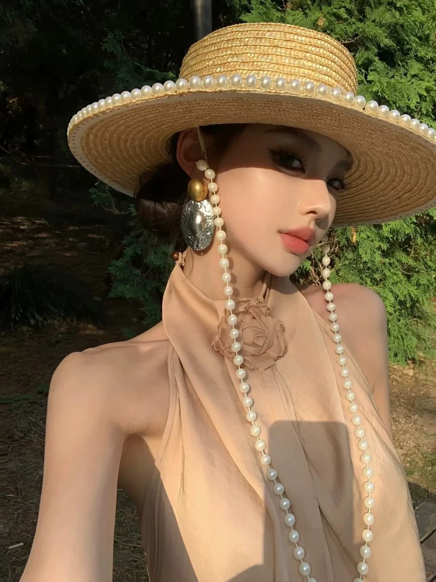Cowboy Hat Straw - Nowy Letni Modny Kapelusz Słomkowy z
