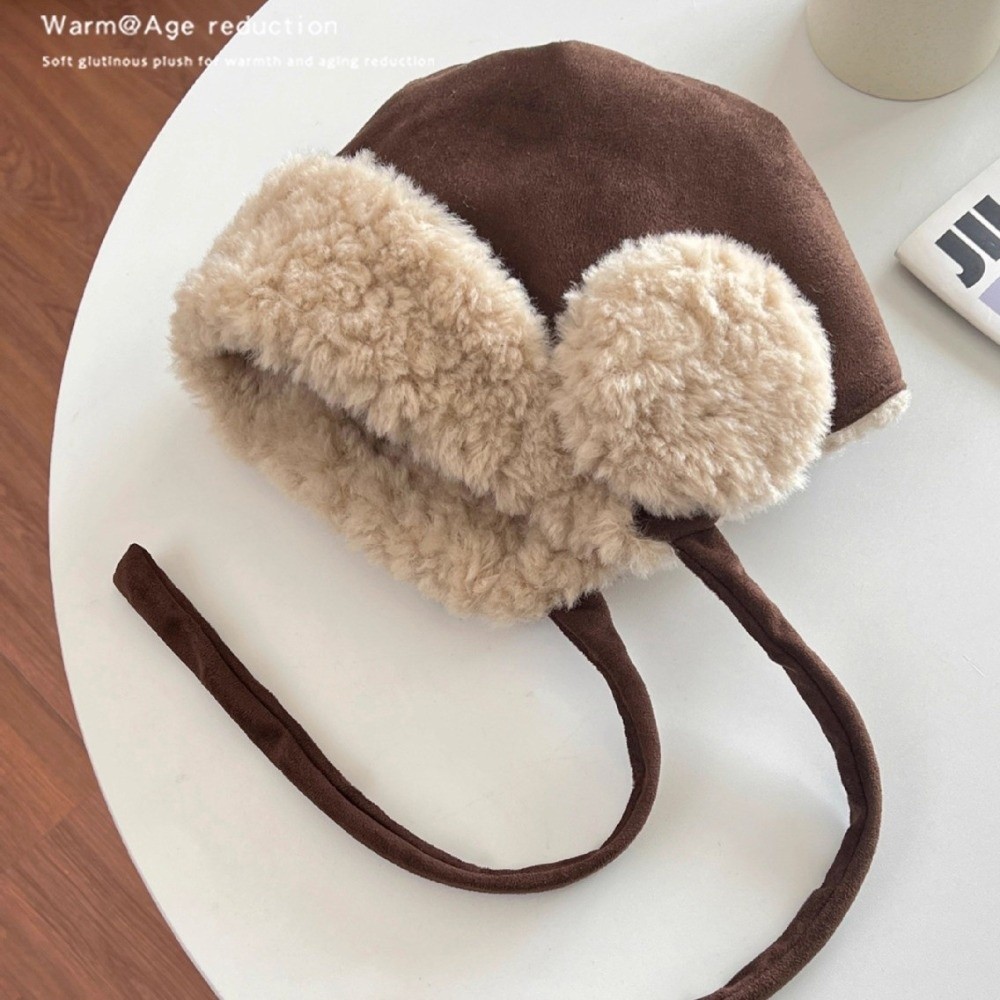 Trapper Hat Ear Flap - Ciepła, wiatroodporna czapka z nausznikami w