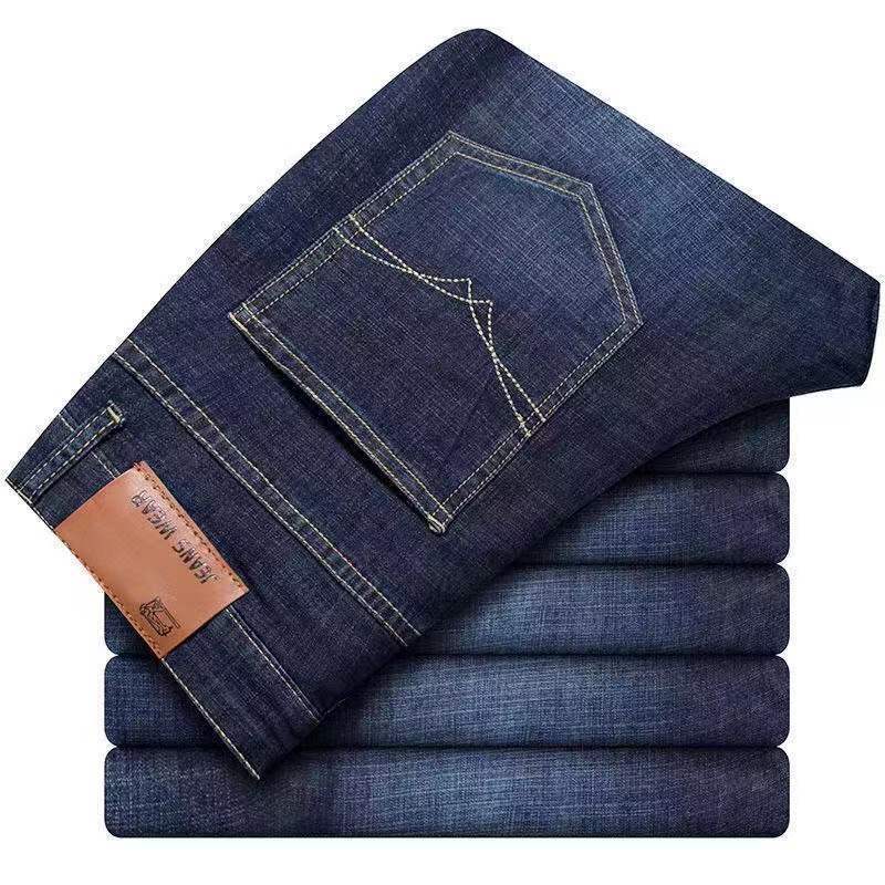 Levis Jeans 501 - Jesienne klasyczne męskie jeansy dopasowane, elastyczne,