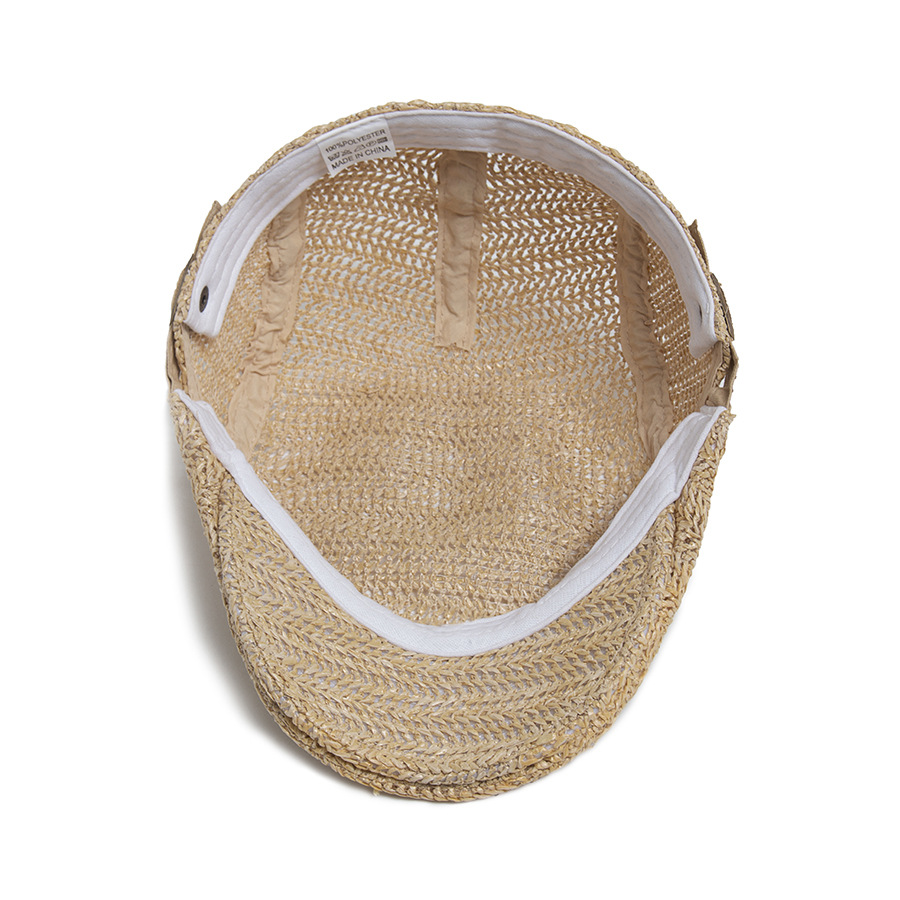 Słomkowa czapka typu flat cap  – Newsboy Cap Ivy recenzja i cena