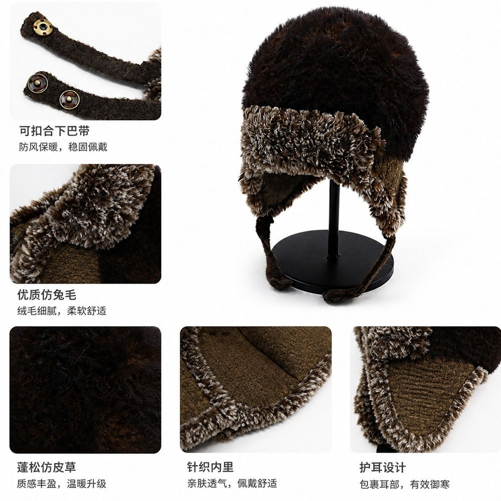 Unisexowa czapka typu uszanka  – Trapper Hat Ear Flap recenzja i cena